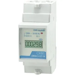 Orbis, Energiemessgerät, Zeitschalttechnik kW-Zähler OB703100 Wechselstromzähler digital 32 A MID-