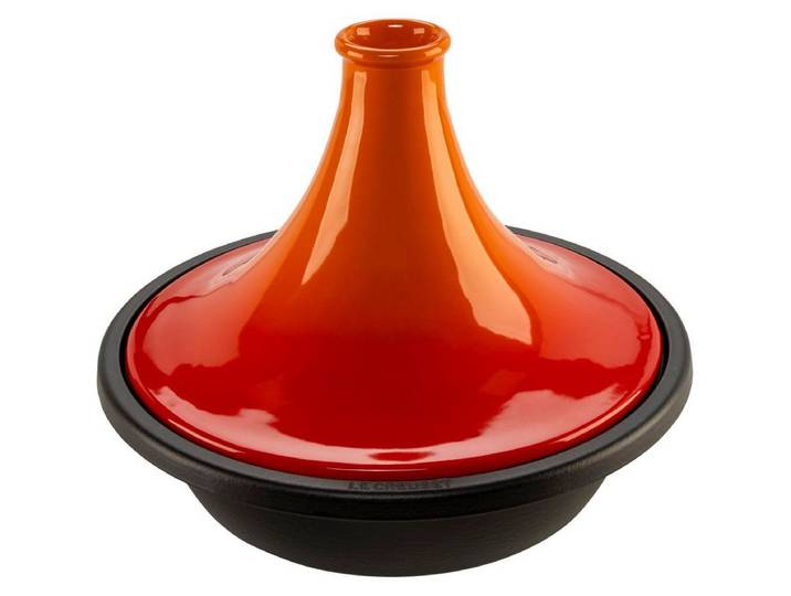LE CREUSET Auflaufform Tajine 31 cm ofenrot, Gusseisen