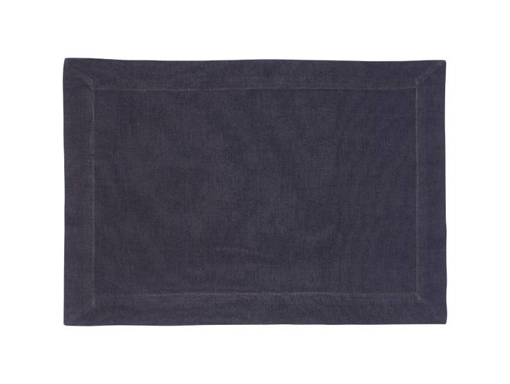 Tischset Amalfi anthrazit Baumwolle Rechteckig B 35 cm - Tischset