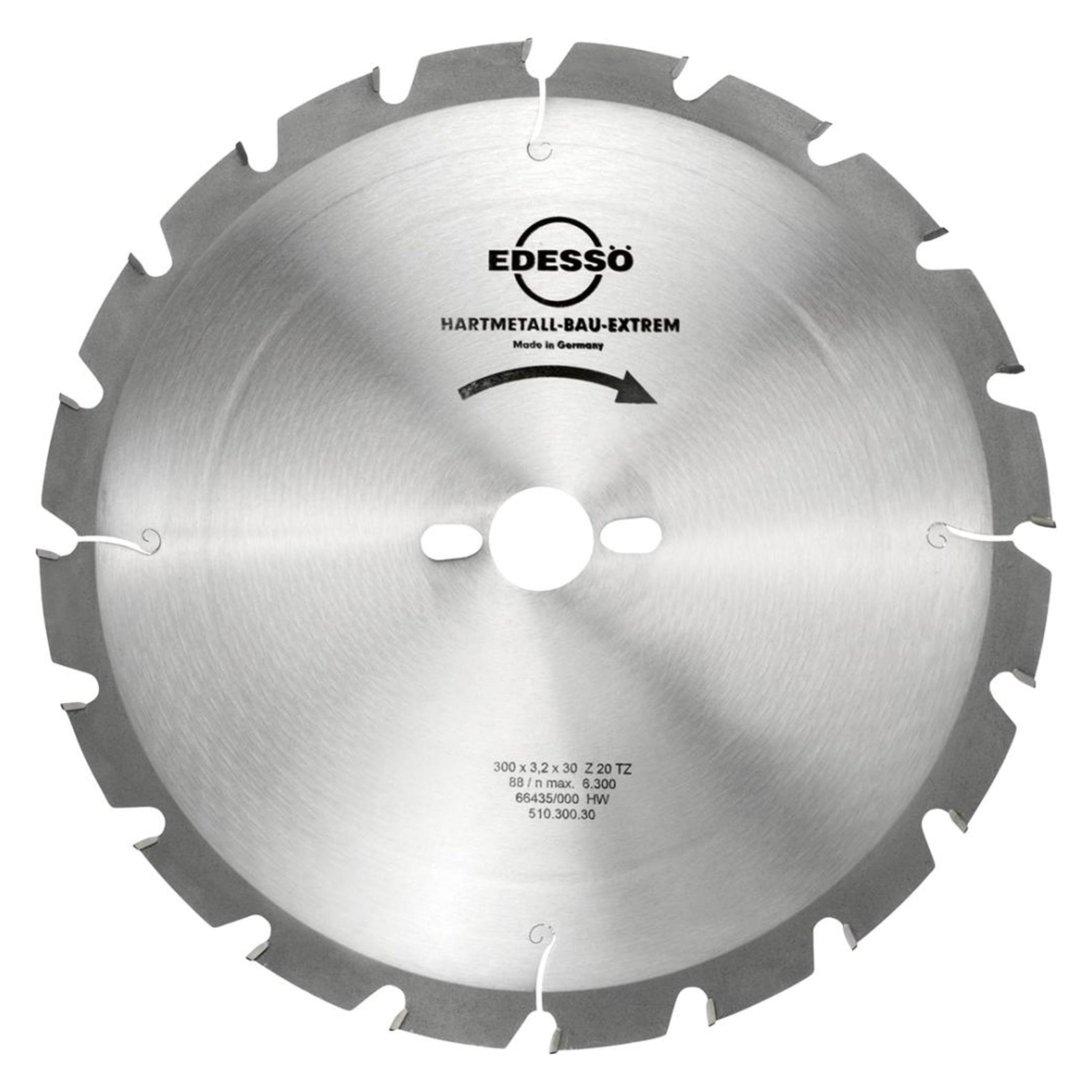 Magni Edessö Kreissägeblatt-HM Bau 300 x 30 mm, 20 Zähne, 5.103003E+7 (4010912834385)
