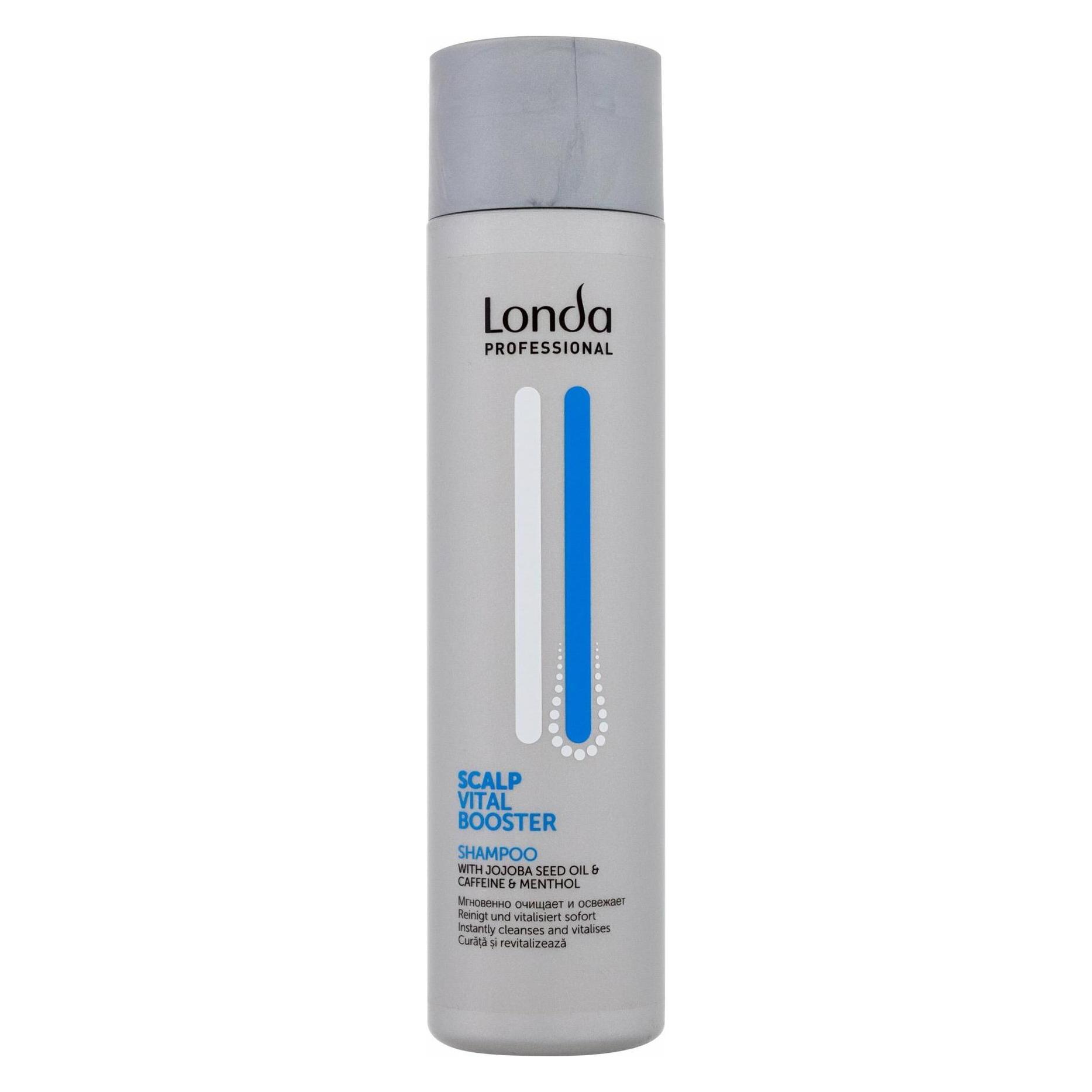 Londa Professional - Scalp Vital Booster Shampoo - Revitalizing Shampoo for Healthy Hair Growth - (Läuse Shampoo, 250 ml) (4064666306872)