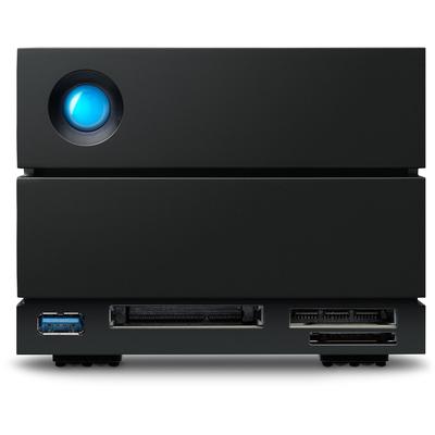 LACIE HDD-NAS-Festplatte "2big Dock Thunderbolt™3", schwarz, 40 TB, Festplatten