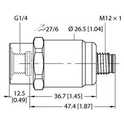 Turck Drucktransmitter PT1VR-1001-U1-H1141