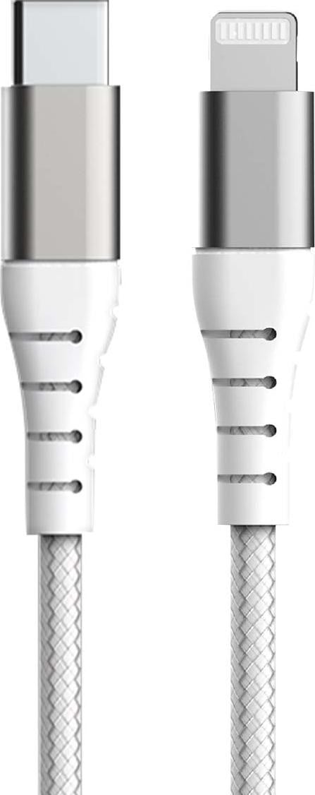 Big Ben FPLICMFI1M2RW laadkabel Lightning naar USB-C, 1,2 meter, Wit