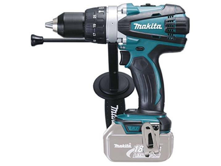 Makita DHP458ZJ Perceuse visseuse à percussion en coffret makpac 18 V 91 nm