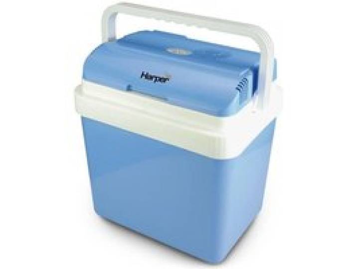 Glacière Electrique - HARPER - 24L - Refroidissement et Maintien au chaud - Bleu