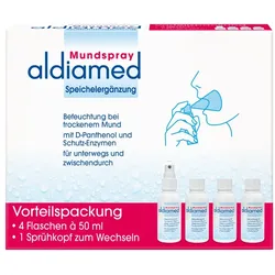 aldiamed Mundspray Vorteilspackung 4X50 ml
