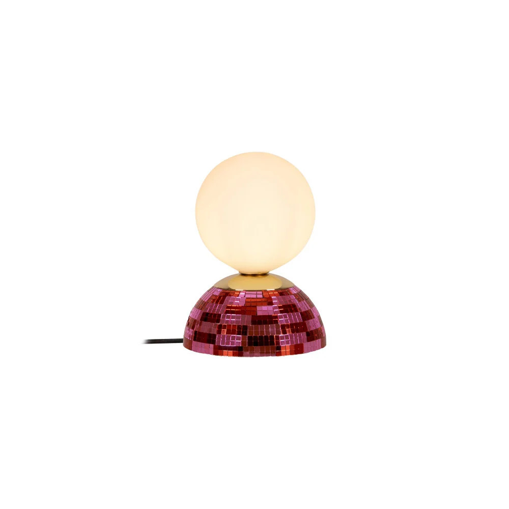 Lucide GLITZER Tafellamp Roze Ø 14 cm