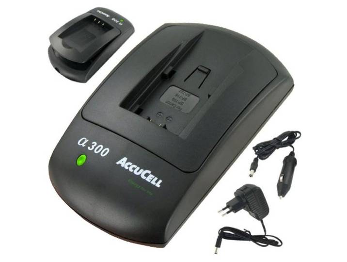 AccuCell Oplader compatibel met Canon BP-709 accu, BP-718, BP-727, BP-745