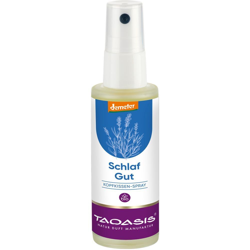 Kopfkissenspray Schlaf gut demeter 30 ml Spray