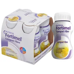 Fortimel Compact Fibre Trinknahrung Vanille 4X125 ml