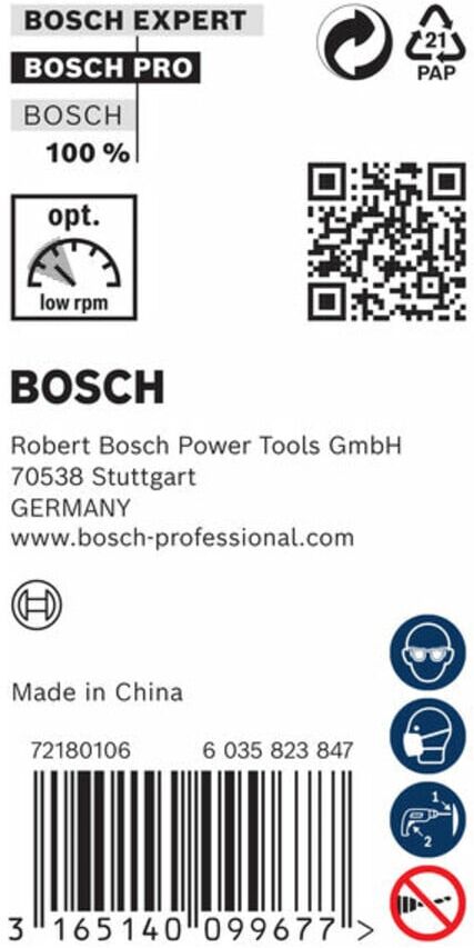 Bosch Maschinenholzbohrer M-Spitze 20 x 400 mm d 10 mm (2608597201)
