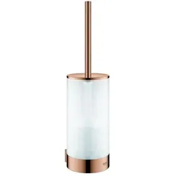 Grohe Selection WC-Bürstengarnitur 41076DA0 warm sunset, Glas, Wandmontage, verdeckte Befestigung