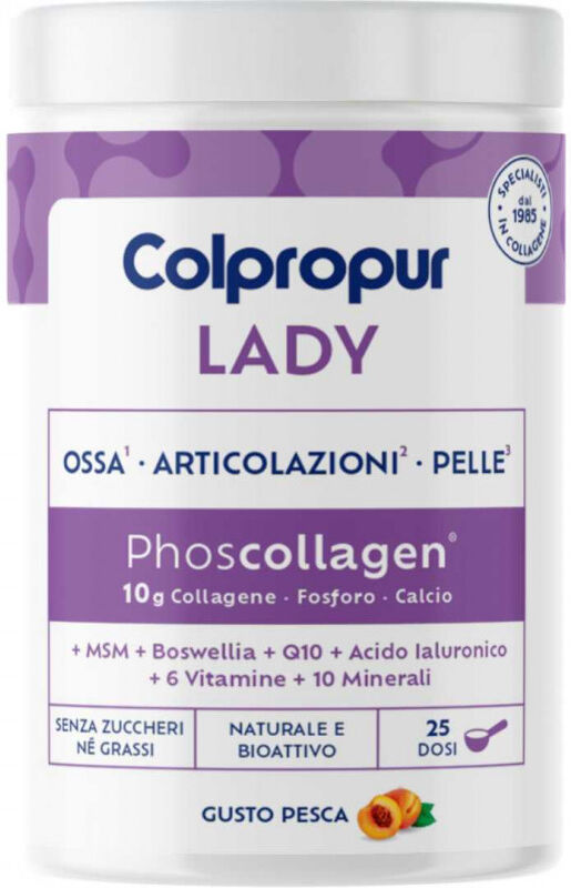 Protein S.A. Colpropur Collagene Lady Pesca Per Ossa E Articolazioni E Muscoli 340g