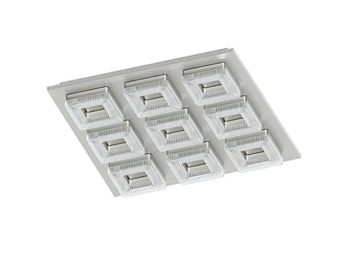 EGLO LED Deckenleuchte Fradelo, 9 flammige Deckenlampe modern