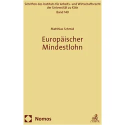 Europischer Mindestlohn, Fachbücher von Matthias Schmid