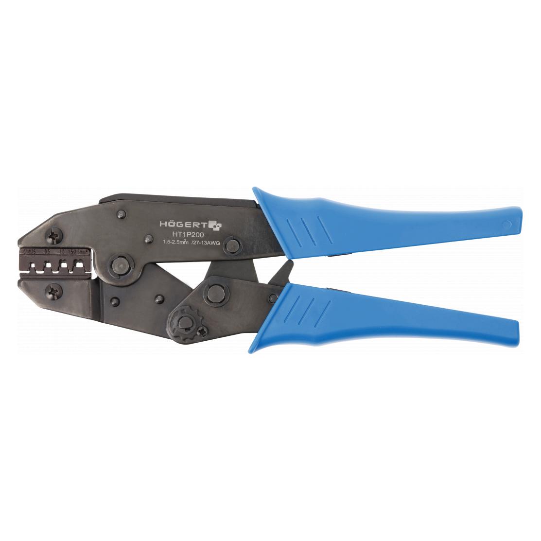 GCS HOGERT SZCZYPCE DO ZACISKANIA KOŃCÓWEK NIEIZOLOWANYCH 0,1-2,5mm2 (225 mm) (HT1P200)