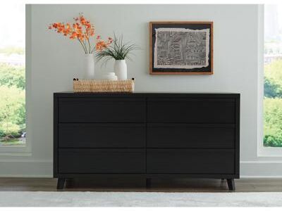 Signature Design by Ashley Danziar Black Dresser