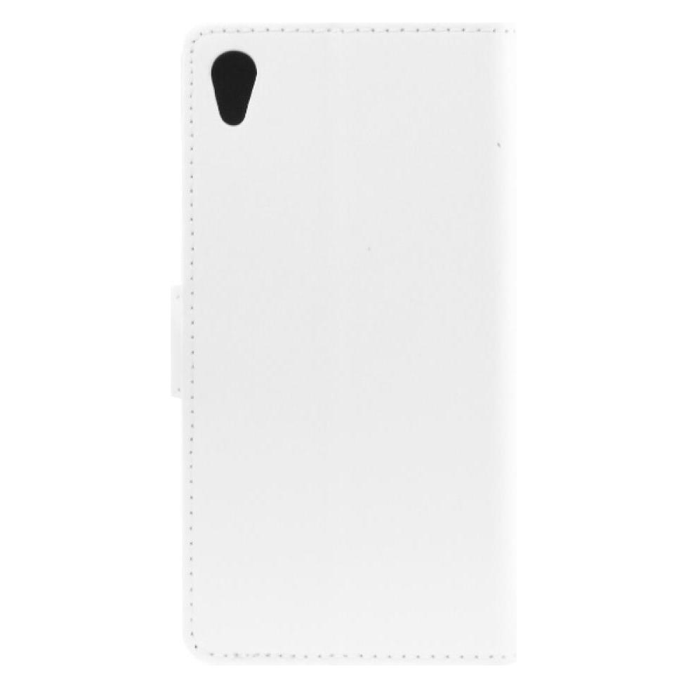 OEM Slim Leather Book Case for Sony Xperia Z5 - White 4250710565245 (Sony Xperia Z5) (25445208)