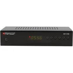 Opticum HD AX150 30002 (DVB-S), TV Receiver, Schwarz