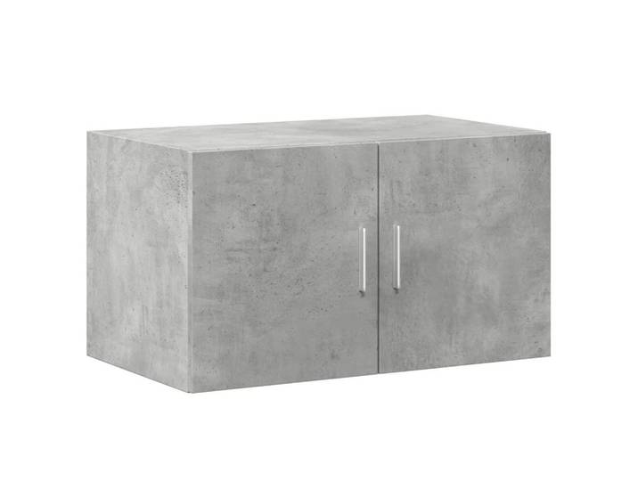 furnicato Wandhängeschrank Wandschrank Betongrau 70 x 42,5 x 40 cm mit Stauraum, 1-tlg.