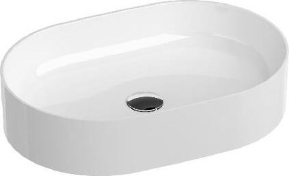 RAVAK Ceramic Slim Wastafel voor opbouw, 55 x 37 cm
