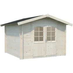 Palmako Gartenhaus Lotta 7,3 m2 - 28 mm Transparent tauchimprägniert