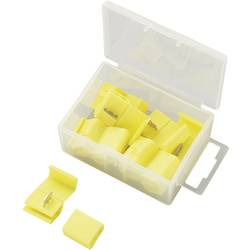 TRU COMPONENTS Schnellklemmverbinder flexibel: 0.75-2.5 mm² starr: 0.75-2.5 mm² Polzahl: 2 15 St. Blau 566525