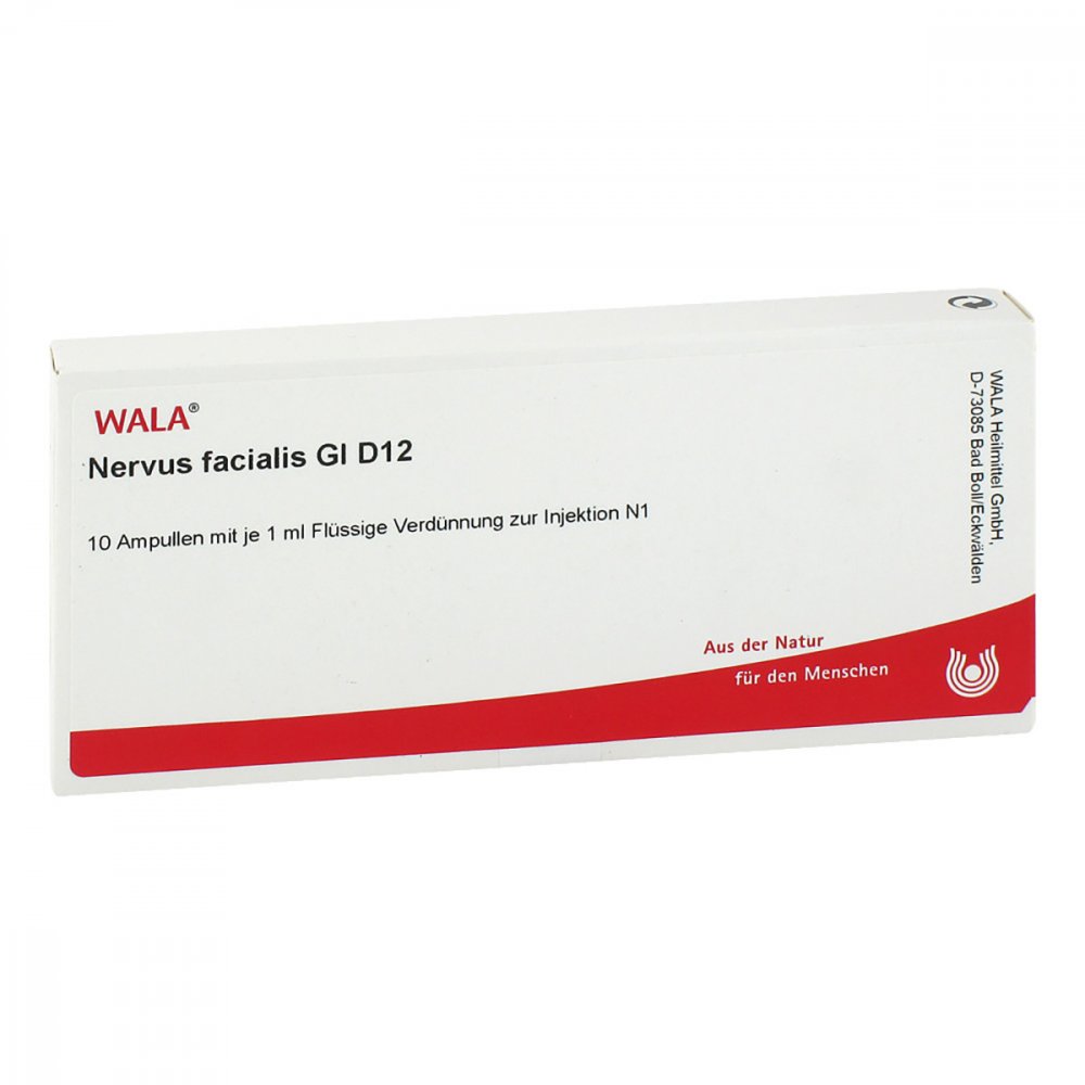 WALA Heilmittel GmbH Nervus Facialis Gl D12 Ampullen 03355695