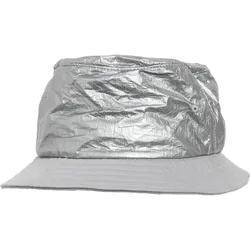 Flexfit Crinkled Paper Bucket Hat, silver