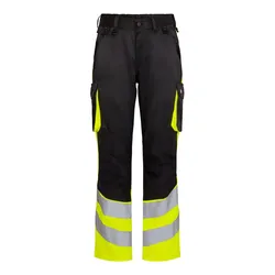 Warnschutz Bundhose "2547-319" Safety leicht Kl. 1 - 70 - schwarz/gelb