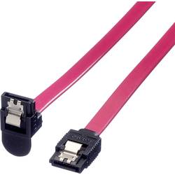 ROLINE Int. SATA 6.0 Gbit/s HDD-Kabel mit Schnappverschluss, gewinkelt, 0,5 m 11.03.1564