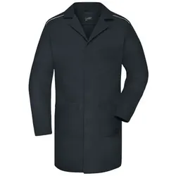 Arbeitsmantel Materialmix JN888, carbon, Größe 5XL - carbon - 5XL