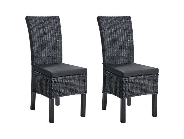 ESSZIMMERSTUHL 2er-Set Schwarz Andes