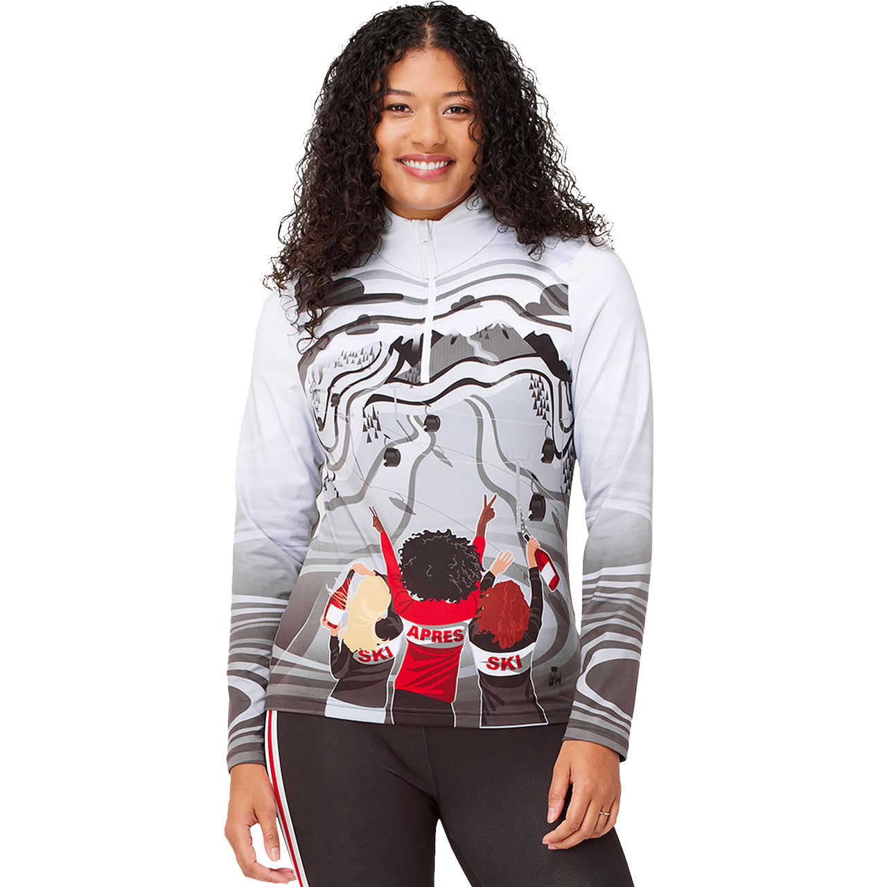 Krimson Klover Damen Skishirt ST. ANTON - S