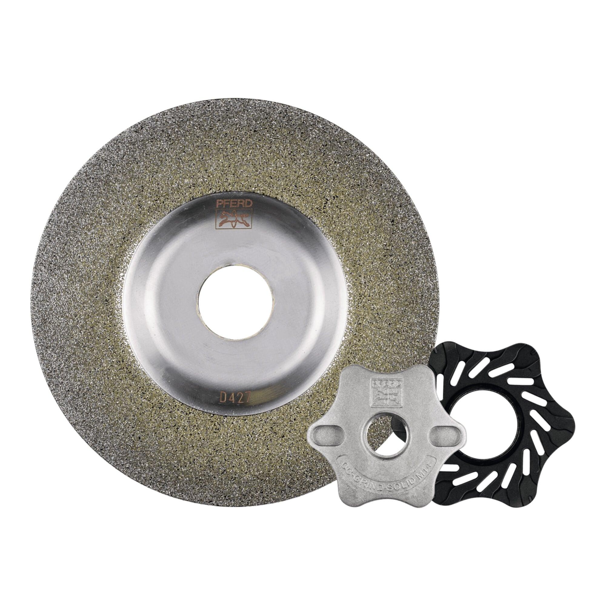 PFERD TOOLS CC-GRIND SOLID DIAMOND 125x22,23 mm D427 (grob) zum Bearbeiten harter Werkstoffe (36612542)