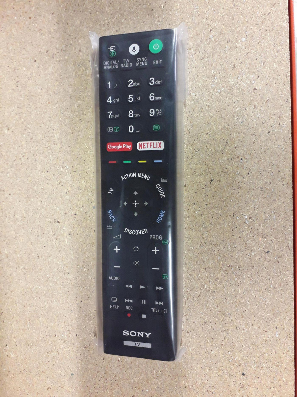 Sony RMF-TX201E afstandsbediening