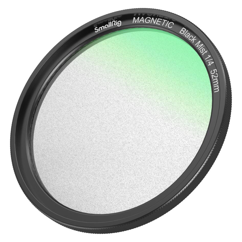 SmallRig 4217 MagEase Magnetic 1/4 Effect Black Mist Filter Kit (52mm) (52 mm) (4217)