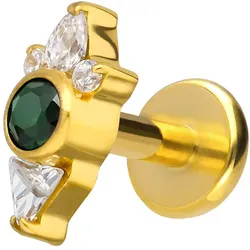 Titan Labret mit Push Fit DESIGN