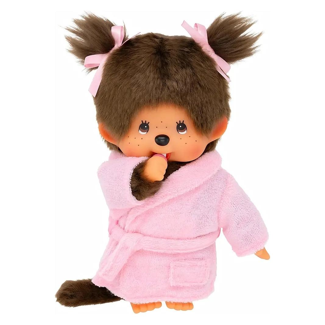 Magni Monchhichi Plüschfigur Bathrobe Girl 20cm (20 cm) (203802)