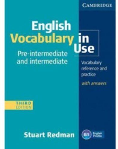 Stuart Redman - English Vocabulary in Use, Pre-Intermediate and Intermediate with Answers - Preis vom 06.10.2026 07:26:00 h