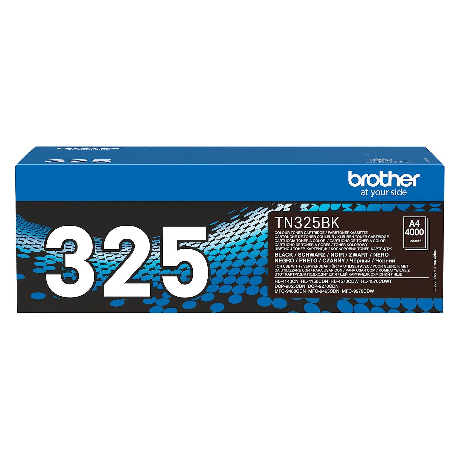 Brother Tn-325bk (BK) (TN-325BK)