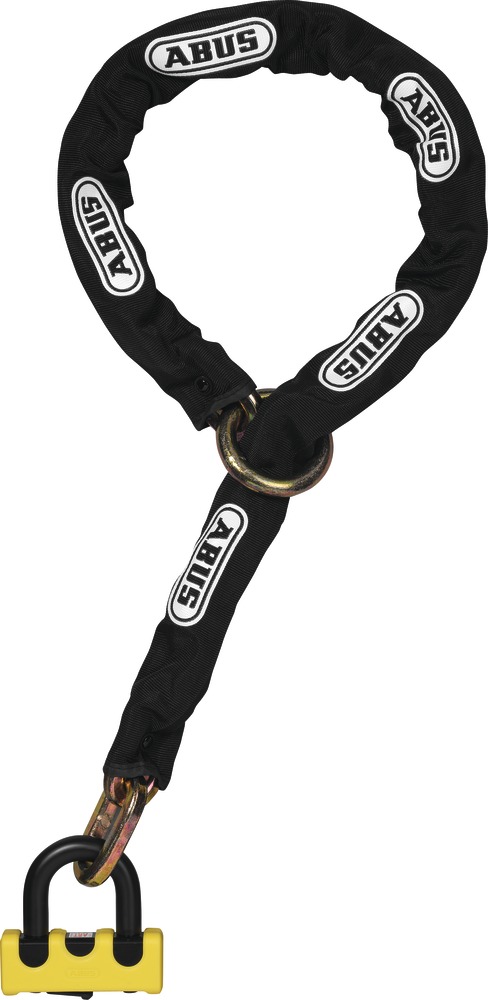 ABUS Schloss-Ketten-Kombi Granit Power XS 67/105HB50 yellow 12KS120 black loop 10058241-01