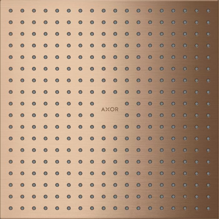 Hansgrohe Axor Kopfbrause 35321310 Decke, UP-Installation, brushed red gold