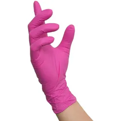 MCD Medical Care Dental GmbH 1000 Nitras CANDY WAVE Nitrilhandschuhe | Gr. S | pink | Einweghandschuhe