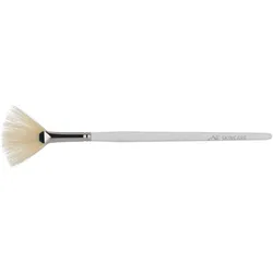 CNC Cosmetic Special Line Fächerpinsel, weiße Naturborste 1 Stk.