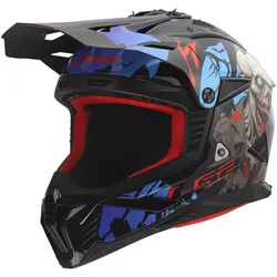 LS2, Motorradhelm, MX708 FAST II ZOMBIE II MX-Helm (S, 55 - 56 cm)