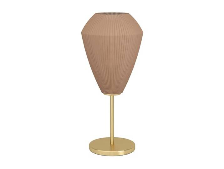 EGLO Tischlampe Caprarola, elegante Nachttischlampe, Tischleuchte