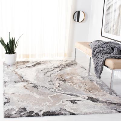 SAFAVIEH Cyrus Shag Kerasoula Abstract 1-inch Thick Rug