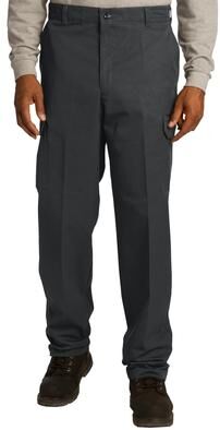 Red Kap PT88 Industrial Cargo Pant in Black - 37 Unhemmed size 3234   Cotton/Polyester Blend